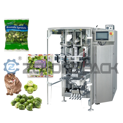 Vertical Roll Film Pillow Bag Packaging Machine Vegetable Potato over Wall Packaging Equipment