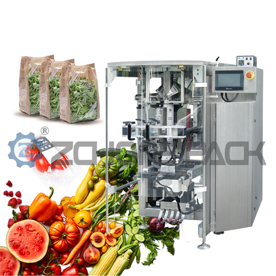 Vertical Roll Film Pillow Bag Packaging Machine Vegetable Potato over Wall Packaging Equipment