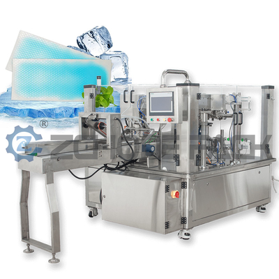 Double Liquid Materials Mixed Gel Packaging Machine Chemical Reaction Gel Paste Equipment Pouch