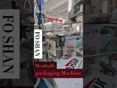 고기 제품 가방 자동 포장 기계 물질 밀폐 진공 질소 아래