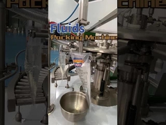 여덟 역 회전 액체 포장 기계 전조 가방 304/316 스테인레스 스틸